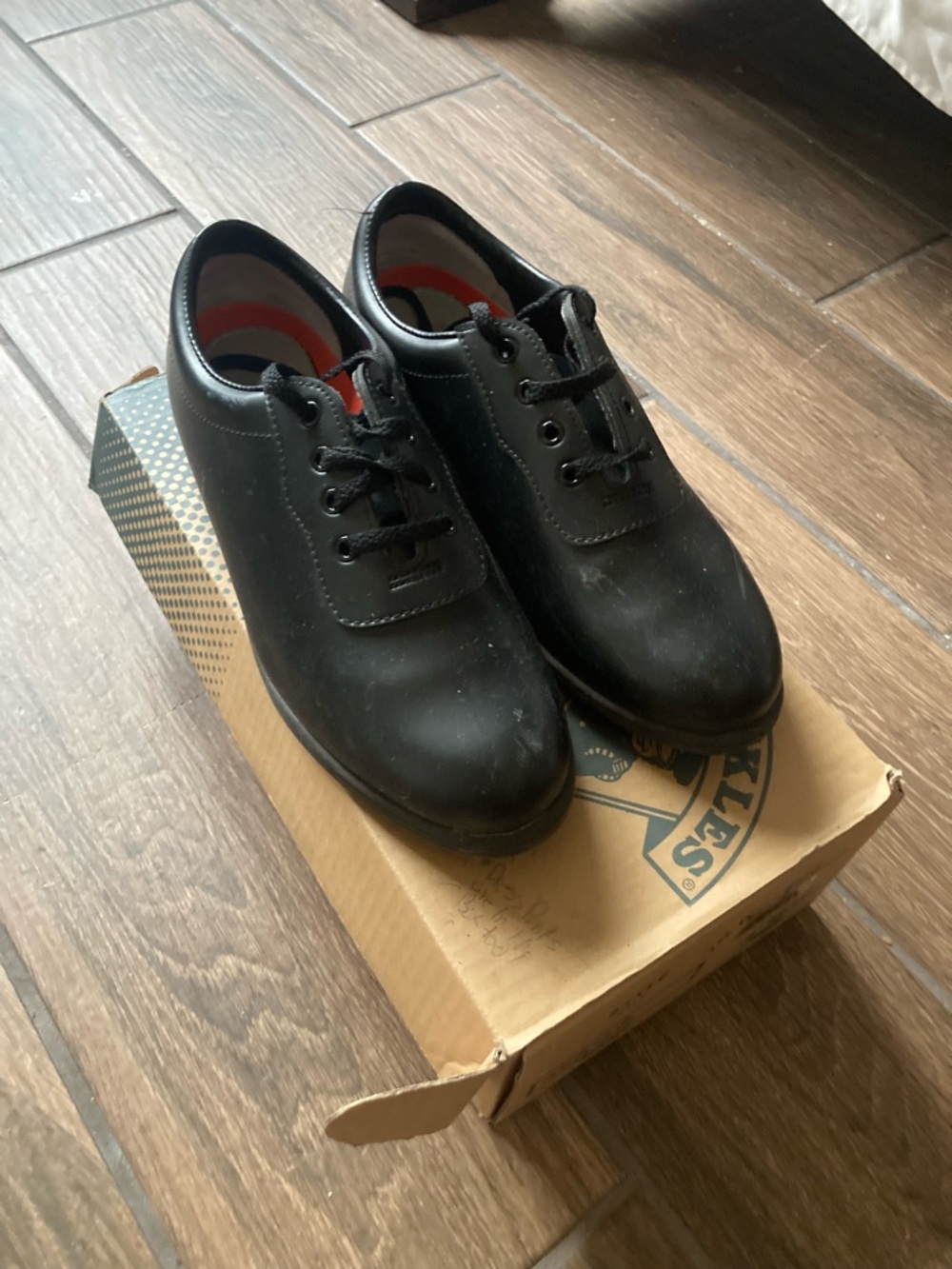 Black Dinkles oxfords
